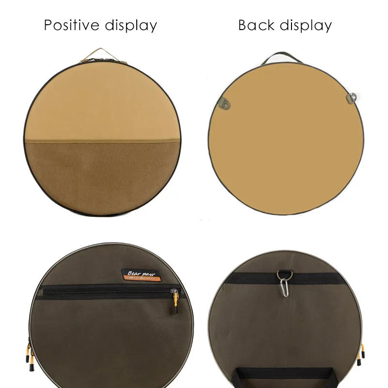 Description Picture 4 of itemLawaia Fish Bag Single Layer Round PackageFishing Chair Backpack Matching Fish Care Bags Hand Fishing Net Package Diameter 46cm