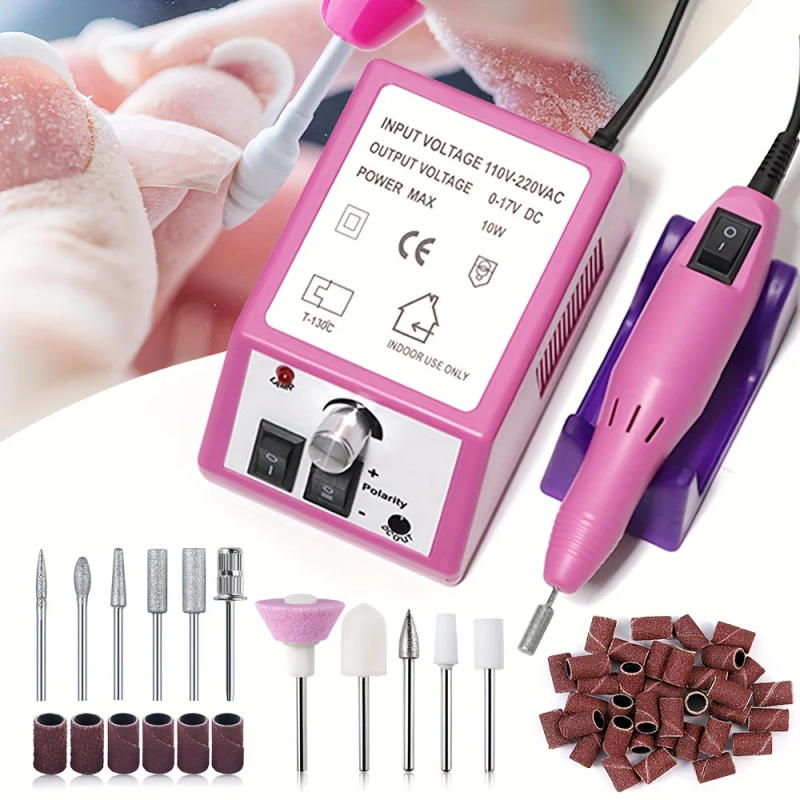 Description Picture 2 of itemLINMANDA 20000 RPM Manicure Drill Machine Set Electric Nail Drill Machine Gel Polish Remover Portable Nail Polisher Equipment