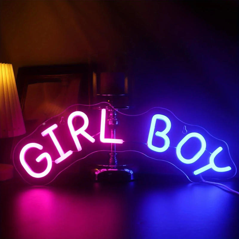 Description Picture 2 of itemBoys Girls LED Neon lights USB-powered dimmable neon lights For Wall Decor USB Powered Bar Shop Hotel Restaurant Wall Decor Gift