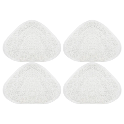 4PCS Steam Mop Pads for Vileda OCedar Vacuum Cleaner Washable Reusable Triangle Mop Pad Cloth Cleaning Floor Tool