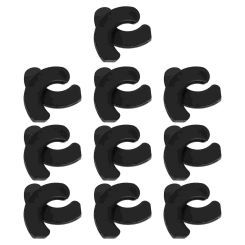 20 Pcs Dumbbell Rest Fitness Equipment Useful Holder Dumbells Rack Tool Workout Protection Cushion Rubber Supplies Barbell