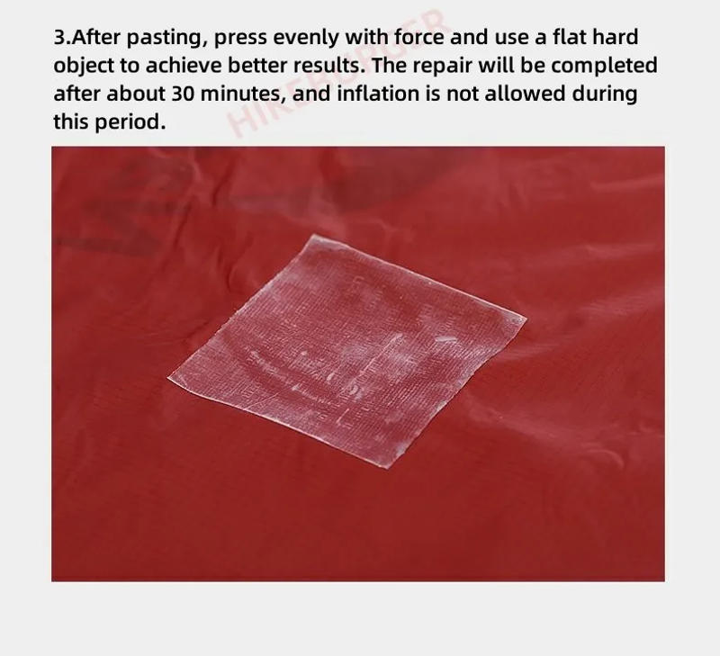 Description Picture 5 of itemNaturehike Outdoor Transparent Repair Patch Sleeping Bag Tent Inflatable Mattress Inflatable Pillow Waterproof Air Leakage Patch