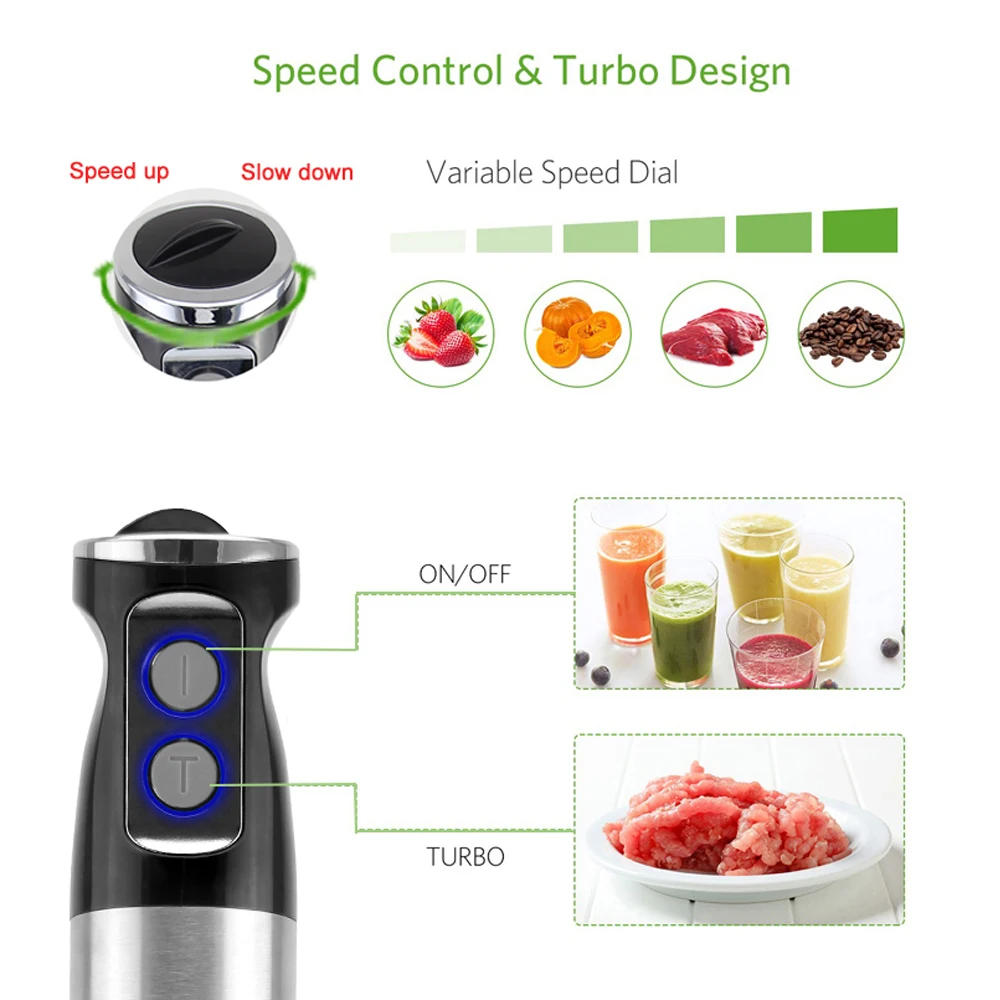 Description Picture 5 of itemMultifunctional handheld cooking stick baby food supplement machine household small electric blender meat grinder cooking machin