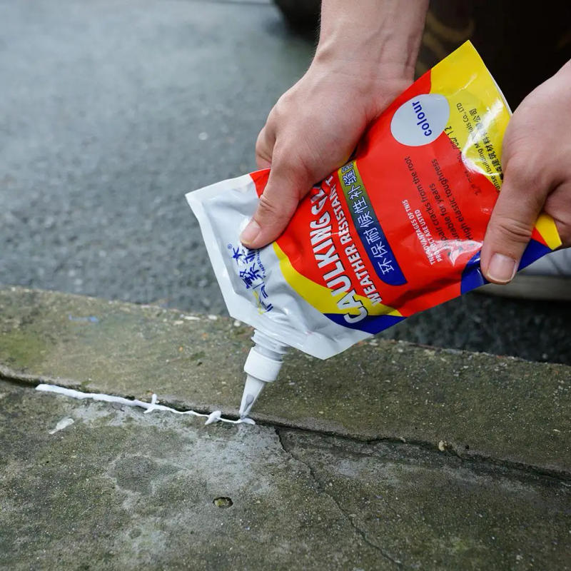 Description Picture 4 of itemSlab Concrete Crack Waterproof Repair Sealant Caulk Roofing Plugging Repair Cement Sealant Angle Crack Plugging Material