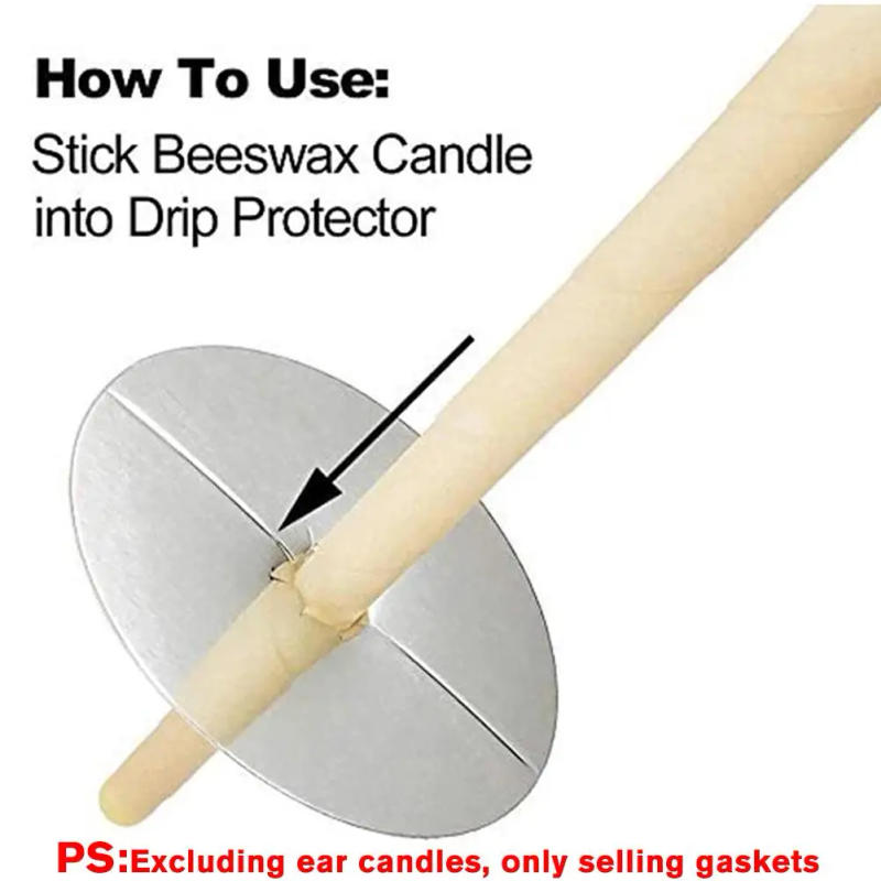 Description Picture 6 of itemNew Beeswax Candle Protectors Personal Ear Care Protective Disk Sale Hot L0E6