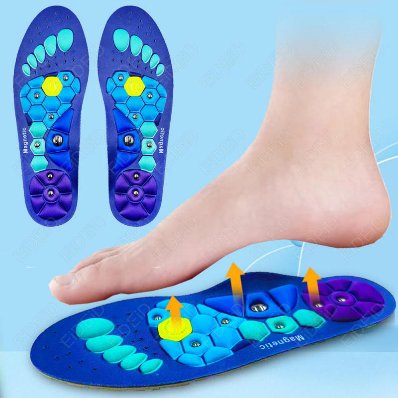 Description Picture 4 of itemMassag Enhanced Magnetic Therapy Insole Running Sports Shock-absorbing Shoe Accessories Point Therapy Feet Body Detox Insert
