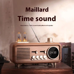 Brand new AS32 High Quality Bluetooth Speaker Retro Portable Wireless Sound Box Mp3 Player Small Vintage Radio Fm Rechargeable