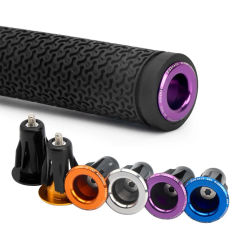 1PCS Bicycle Bar End Plugs Outdoor Cycles Biking Aluminum Handlebar BEPs For MTB Road Folding Bike Parts Bicycle Grips