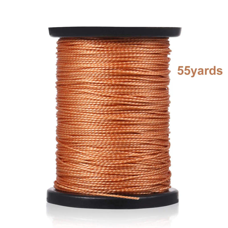 Description Picture 3 of item5 Pieces Canvas Leather Sewing Awl Needle with Copper Handle, 50m Nylon Cord Thread for Handmade Leather Sewing Tools Shoe