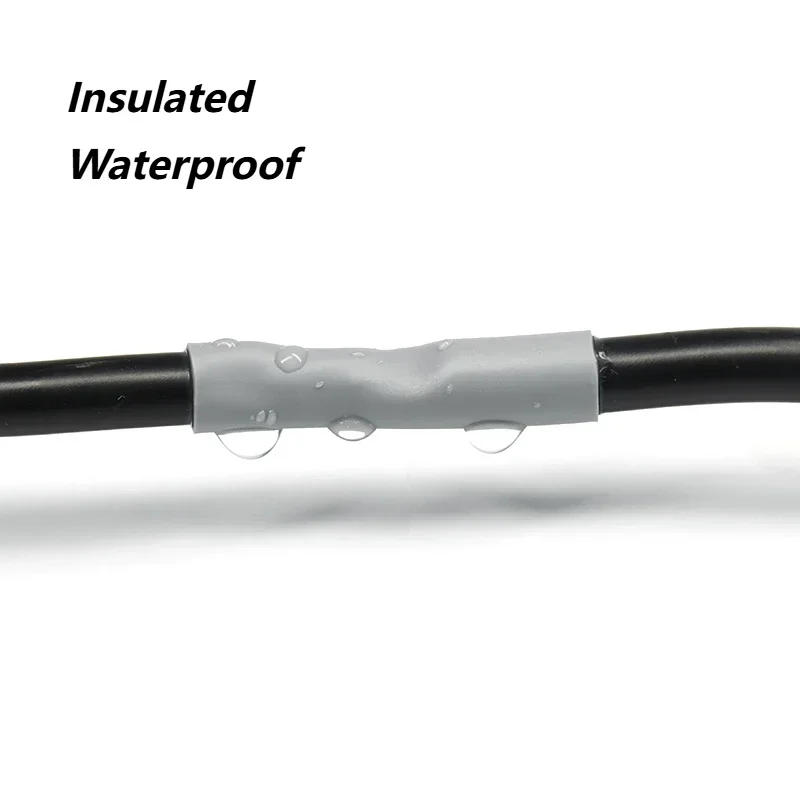 Description Picture 6 of item3:1 Grey With Glue Heat Shrink Tube Dual Wall Tubing 2.4 ~ 50mm Diameter Polyolefin Insulated Adhesive Lined Shrink Wrap Sleeve