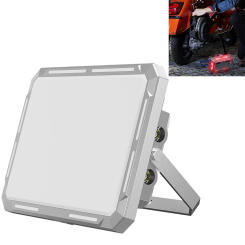 116 LEDs LED Floodlight 4000mAh Magnetic with Handle Hook and Digital Display Light Last Up To 24H for Outdoor/Hiking/Garden/BBQ