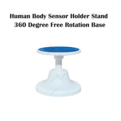 Human Body Sensor Holder Stand 360 Degree Free Rotation Motion Sensor Base With Double Side Adhesive Tape For Presence Sensor