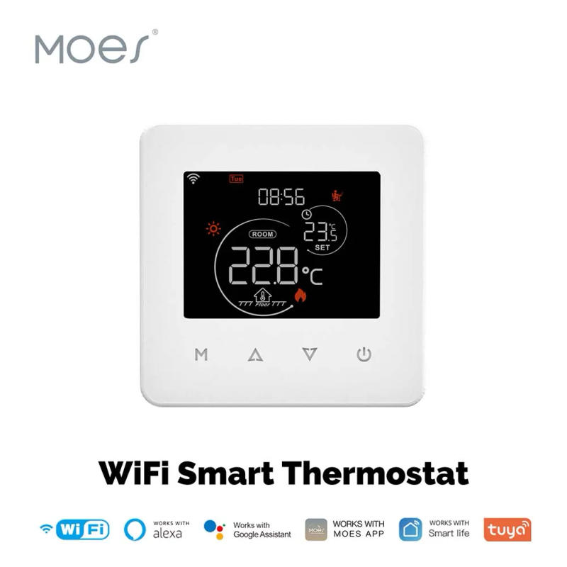 Description Picture 5 of itemTuya WiFi Smart Thermostat Room Temperature Controller App Control Wireless Temperature Controller Works With Alexa Google Home