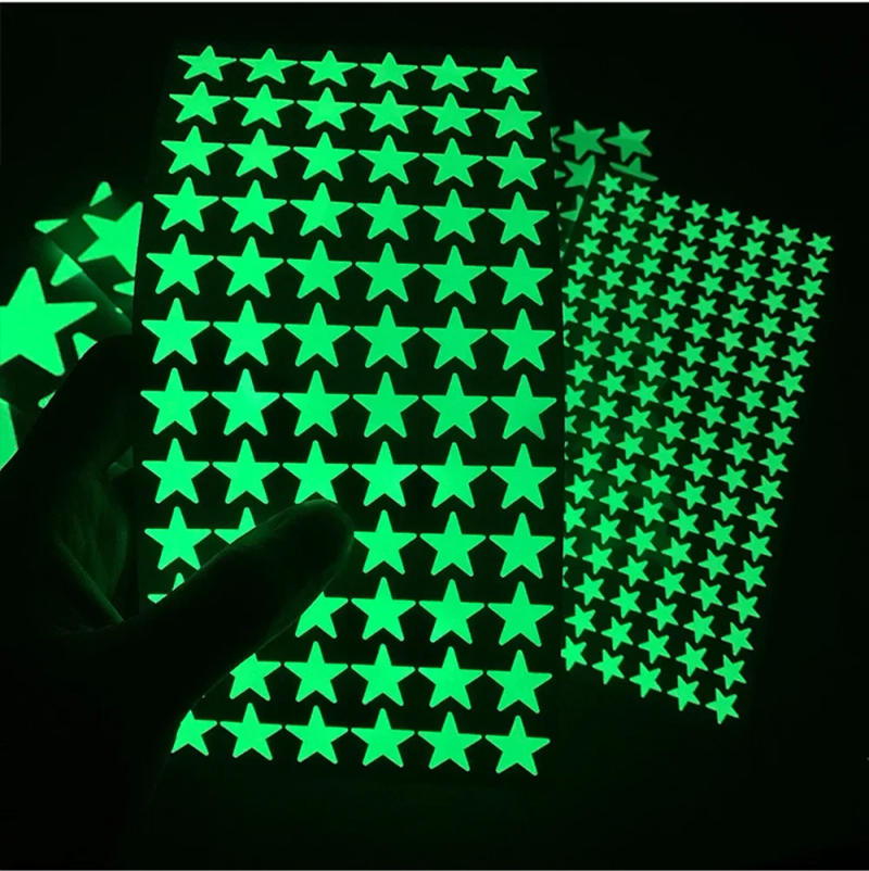 Description Picture 2 of itemLuminous Wall Stickers for Kids Rooms Dots Stars Ceiling Wall Decals Glowing Stickers Wall Decals Glow in The Dark Home Decor