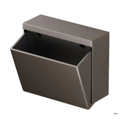 Tissue Paper Holder Wall Mounted Aluminum Box Contemporary Bathroom Tissue Box Tissue Box Stand for Bathroom Decors