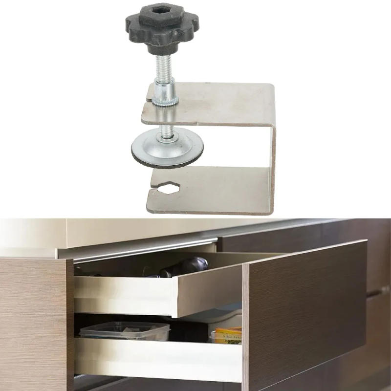 Description Picture 5 of itemFront Clamp Installation Clamps None Stainless Steel C Clamps Drawer Front Clamp Heavy Duty Multifunctional 1 Piece None