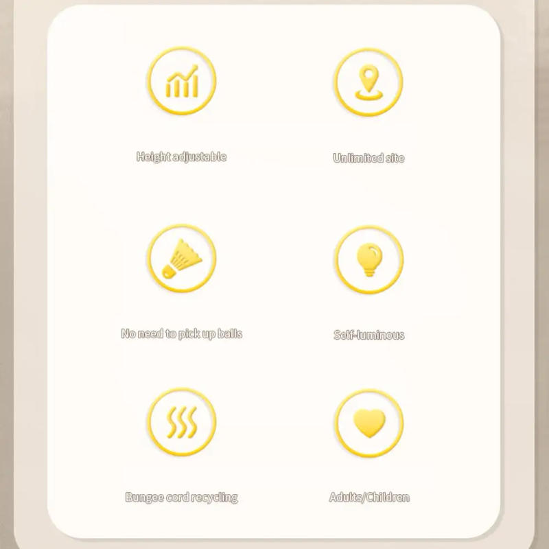 Description Picture 2 of itemBadminton Rebound Training Tool Self Study Shuttlecock Profession Stretch Badminton Trainer Portable Indoor Practice Supplies