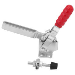 227KG 500lbs Holding Capacity Quick Release Handle Vertical Type Toggle Clamp Galvanized Latch Clamp Metalworking Tool