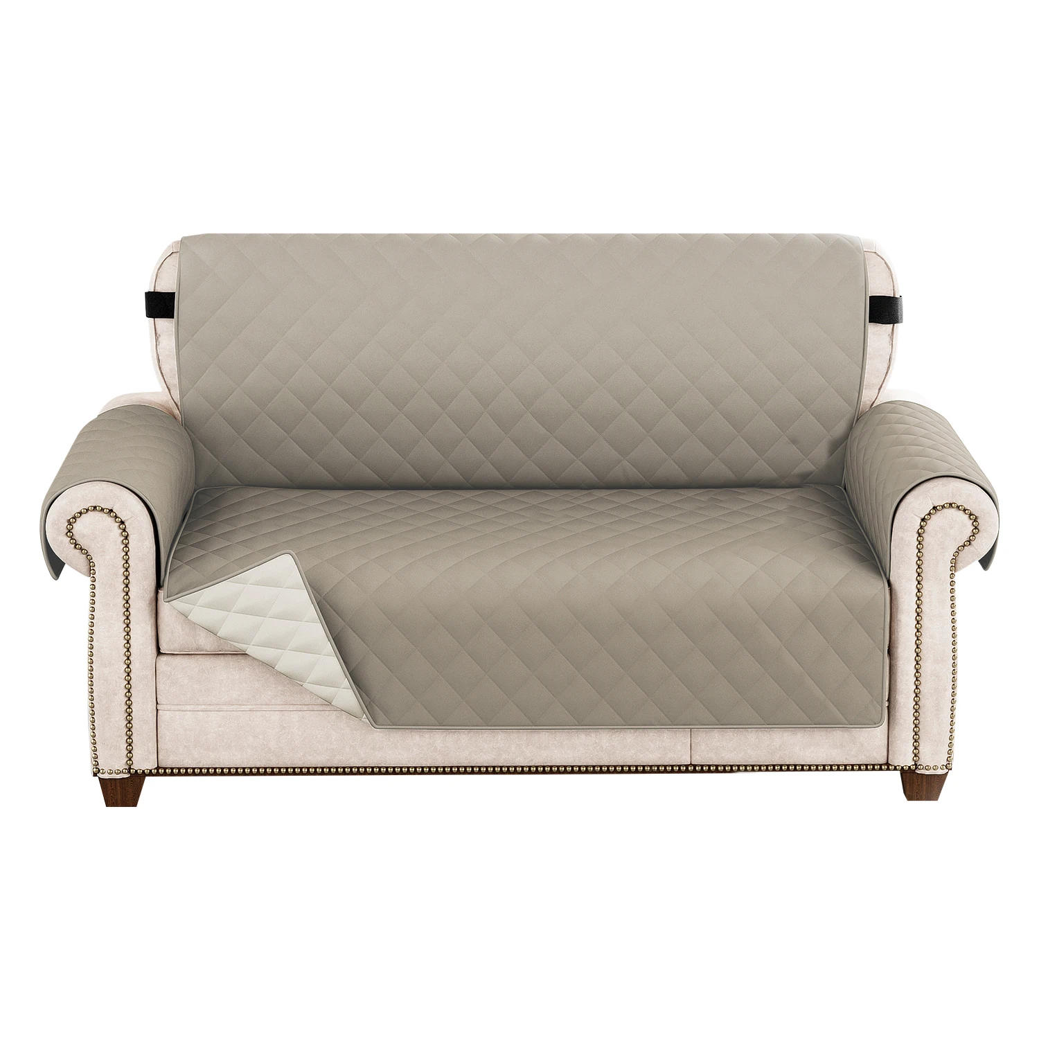 Description Picture 3 of itemWaterproof Sofa Cover Quilted Anti-wear Couch Covers for Dog Pet Kids Recliner Armchair Furniture 1/2/3/4 Seater Protect