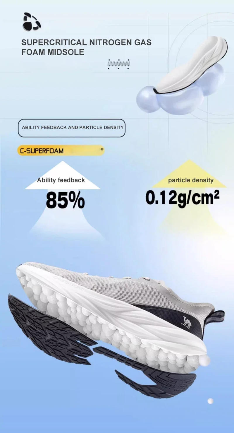 Description Picture 6 of itemGOLDEN CAMEL Sports Running Shoes Women and Men Sneakers Mesh Casual Shoes for Men Carbon Plate Outdoor Walking Shoes Breathable