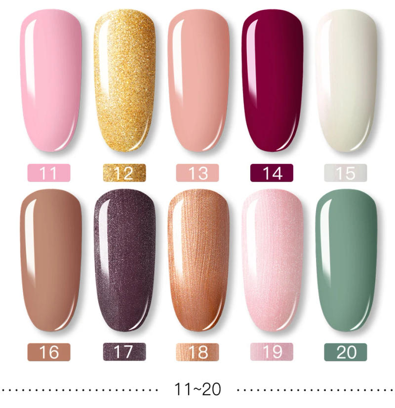 Description Picture 4 of itemROSALIND Eggshell Nail Gel Polish&Cracke Nail Lacquer Gel For UV Semi Permanent Base Top Coat Quick Drying Eggshell Effect