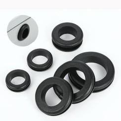 Rubber Environmental Protection Two-sided Protective Coil For Threading Sleeve Flame Retardant Ring Black Pad Snap in Seal Over