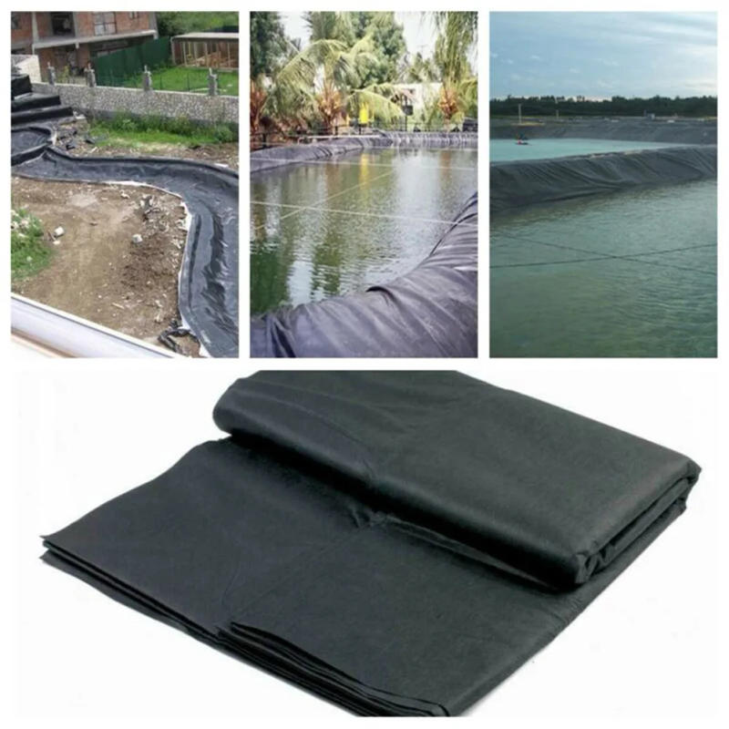 Description Picture 2 of itemFish Pond Liners HDPE Waterproof Black Fish Pond Liner Cloth Garden Pond Liners Cloth For Basin Lake Garden Pond Membrane