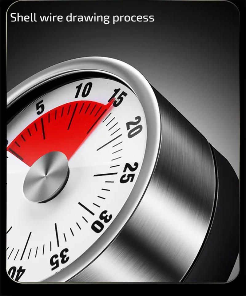 Description Picture 2 of item1pc Visual Timer Mechanical Countdown Timers Kitchen Classroom Baking Clock For Teaching Meeting Cookin Working Kitchen Gadgets