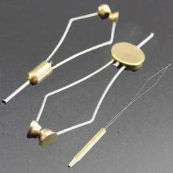 Fly Tying Tool Hackle Plier Dubbing Needle Threader Holder Whip Finisher Handle Bullet Bobbin Holder Fly Fishing General Tools