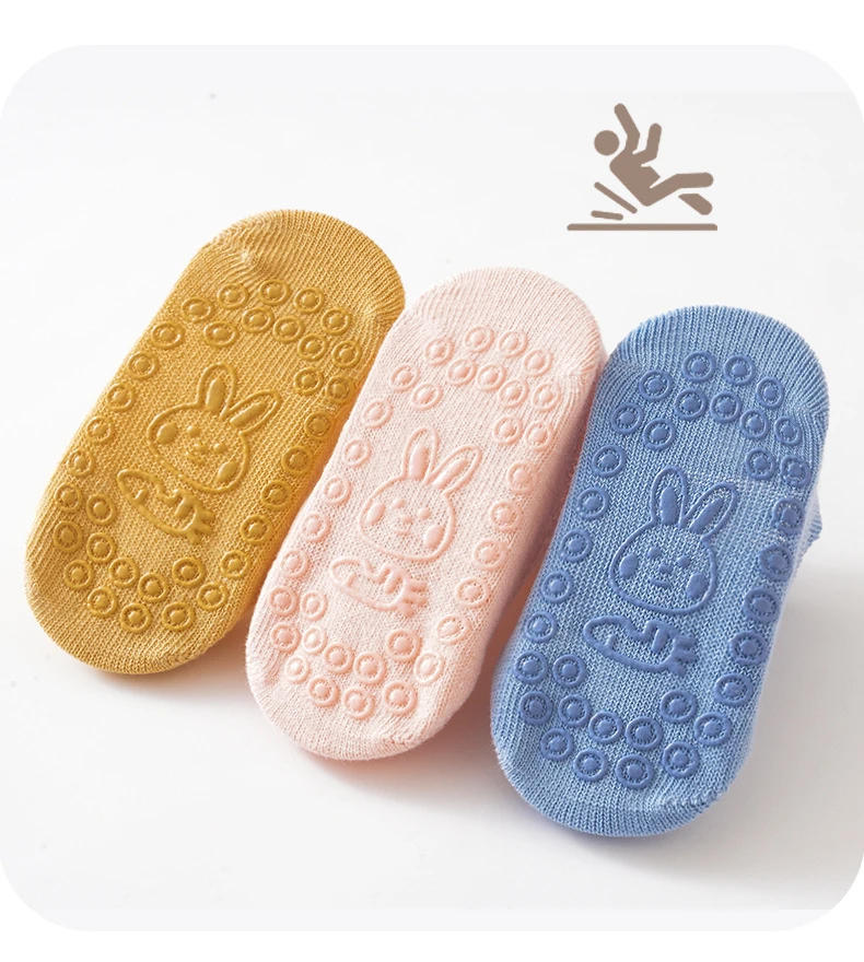 Description Picture 4 of itemSummer Toddler Sock Korean Fashion Solid Color Short Sock for Baby Boy Girl Thin Breathable Soft Non-slip Floor Sock Indoor