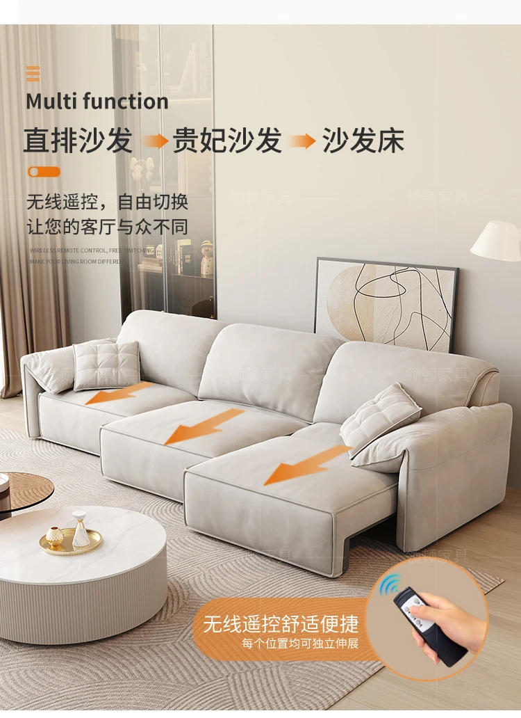 Description Picture 4 of itemLounge Living Room Sofas Bed Rocking Accent Massage Electric Recliner Sofa Leather Luxury Sillon Electrico Set Furnitures