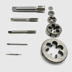 1Set M12 x 1.25mm 1.25 Metric HSS Right Hand Tap & Die Threading For Tool Machining *