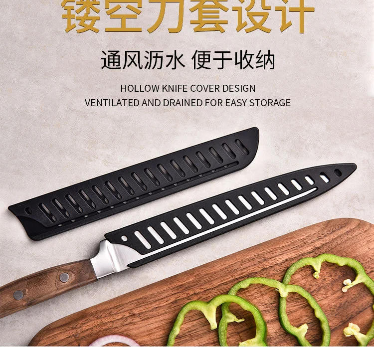 Description Picture 3 of itemKitchen Knife Sheath Black Plastic Knife Covers Knife Blade Protector Cover Guards Case Kitchen Accessories ÐºÑƒÑ…Ð¾Ð½Ð½Ñ– Ð°ÐºÑÐµÑÑƒÐ°Ñ€Ð¸