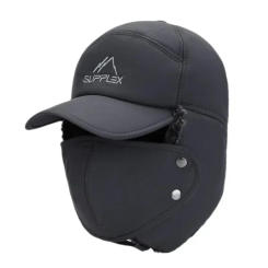 Warm Hat Thickened Mask Winter Fishing Hat Cycling Skiing Windproof Snow Proof Men and Women Hunting Mountaineering Fisherman