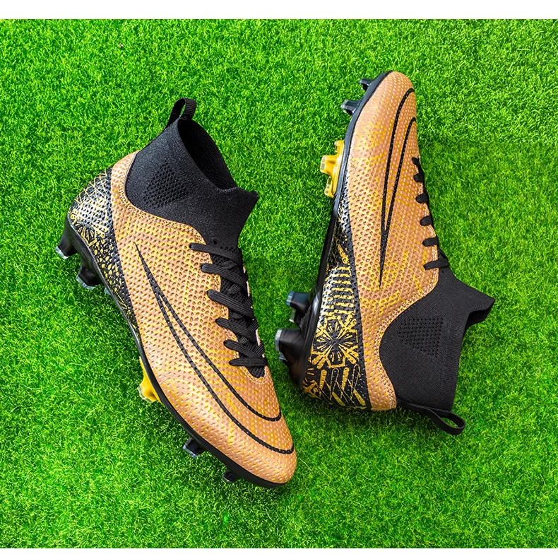 Description Picture 6 of itemMen Outdoor FG/TF Football Boots Futsal Professional Unisex Soccer Shoes High-quality Grass Training Sport Ultralight Non-Slip