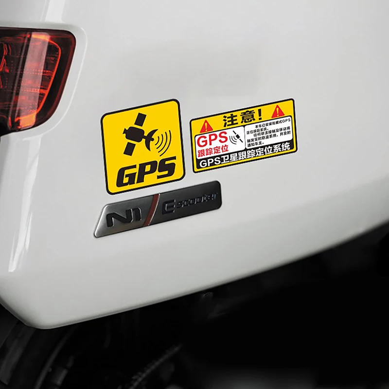 Description Picture 3 of itemGps Tracking Alarm Sticker Reflective Bicycle Warning Sticker Anti-Theft Decal For Motorcycle Scooter Car Warning Wholesale
