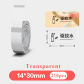 Transparent 14x30mm