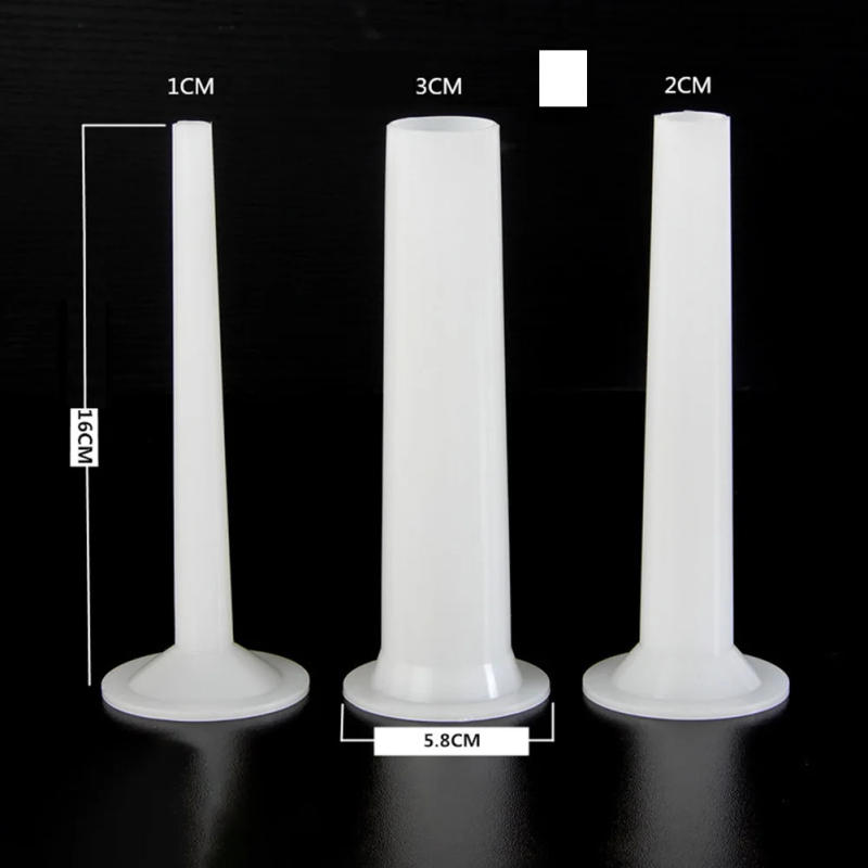 Description Picture 5 of item3pc/Set Meat Nozzles For Grinder Meat Filling Funnel Meat Sausage Casing Fillers Sausage Ham Maker Grinder Poultry Tool Set
