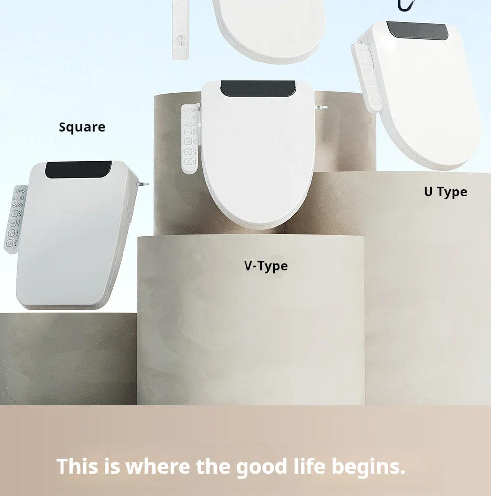 Description Picture 6 of item2024 intelligent heated seat cover with bidet automatic electric smart toilet seats Intelligent Instant Heating Bathroom Health