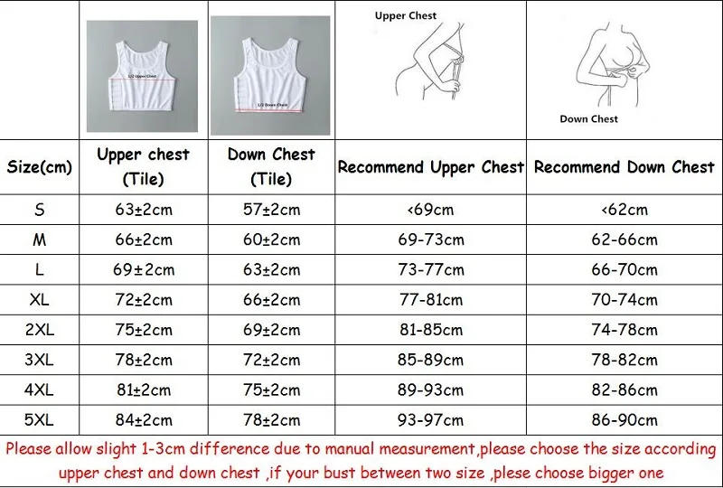 Description Picture 2 of itemWomen Breast Binder Tomboy Lesbian Corset Trans Vest Summer Side Buckle Short Tank Top Underwear Shaper Bustier Chest Binder