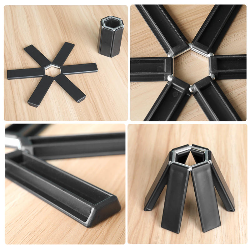 Description Picture 5 of itemFoldable Trivets Hot Pot Holder Heat Resistant Insulated Placemat Tableware Placemat Kitchen Accessories for Pots and Pans