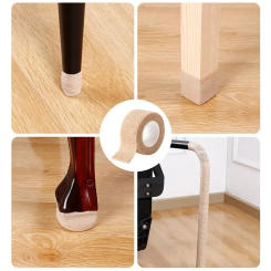 4.5m Self Adhesive Felt Protection Pads Chair Legs Caps Floor Protector Cover Mute Furniture Feet Table Foot Anti-slip Mats