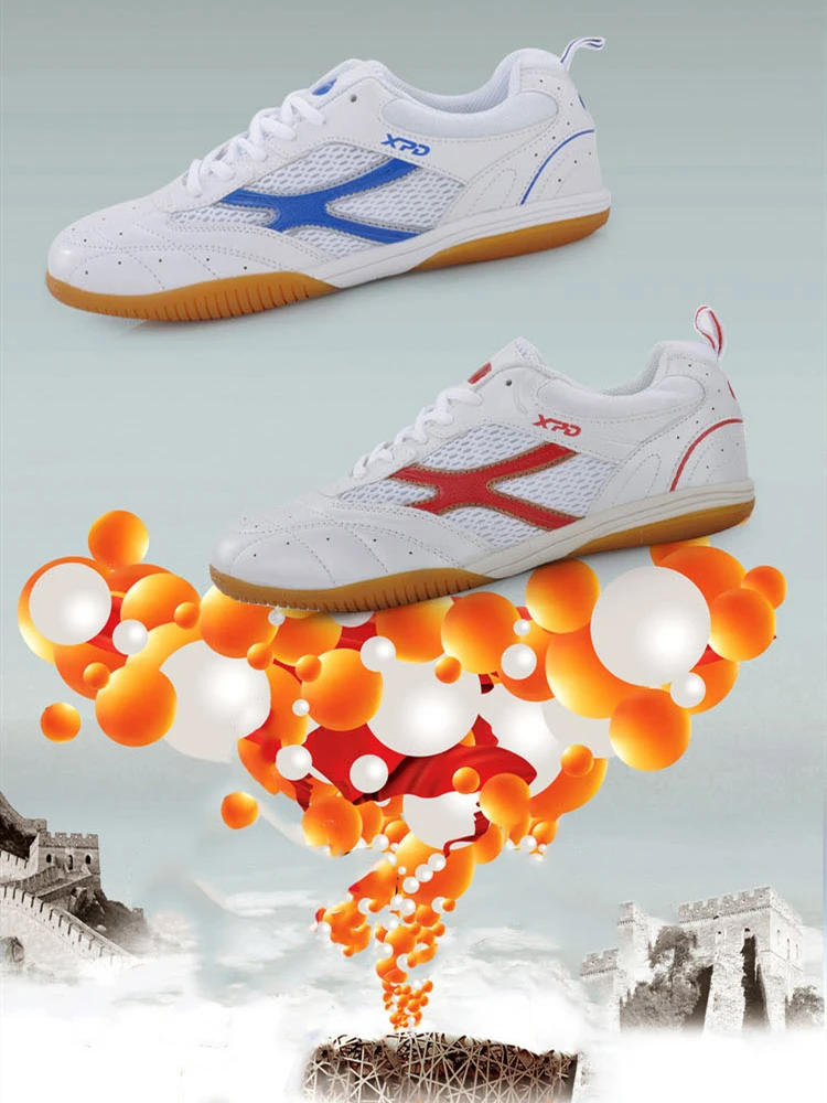 Description Picture 5 of itemUnisex Indoor Training Table Tennis Shoes Men Shock Training Professional Sport Handball Sneakers Women Breathable Tennis Shoes