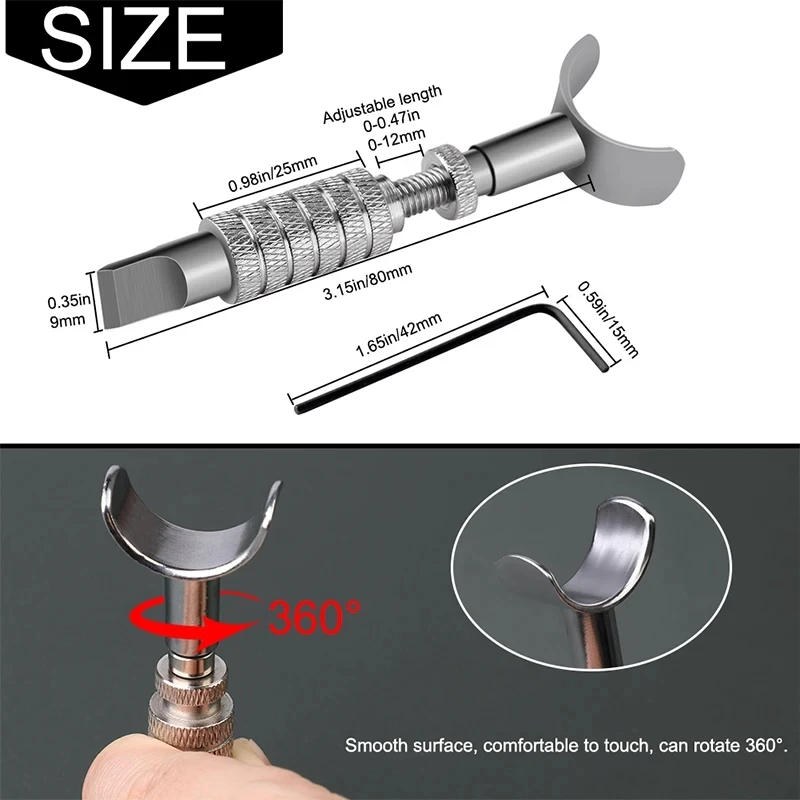 Description Picture 4 of itemWooden Handle Hammer Different Shape Leather Stamping Tools Kit Rotary Cutting Knife Point Drill Pen Leathercraft Tools Set