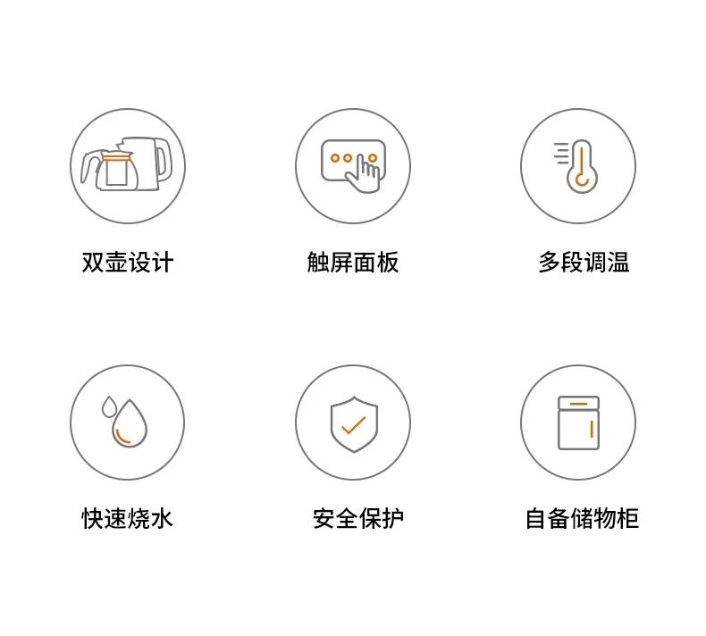 Description Picture 3 of item220V Modern Joyoung Water Dispenser with Underlying Water Tank and Automatic Intelligence