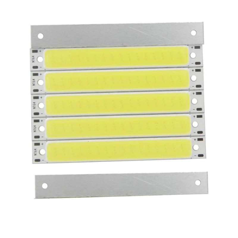 Description Picture 4 of item1PCS 60x8mm 6008 COB LED Bulb 3W Light Warm Cold White Blue Red LED COB Strip Bulb DC 3V 6V Chip for DIY Work Bicycle Lighting