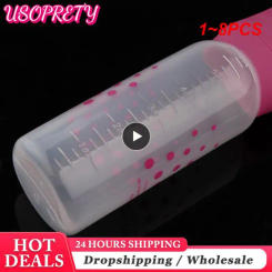 1~8PCS Hair Dye Applicator Bottles with Brush for Hair Oil Spray Bottle For Hair Dyeing Shampoo Hairdressing Hair Coloring Tools