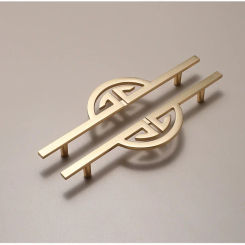 Furniture Hardware Modern Gold  European Style Cabinet Drawer Door Cabinet Zinc Alloy Handle Cabinet Handle