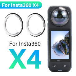 PC Len Protective Mirror For Insta360 X4 Anti-Scratch Lens Guard Protector Cover Rotating Protective Sports Camera Accessories
