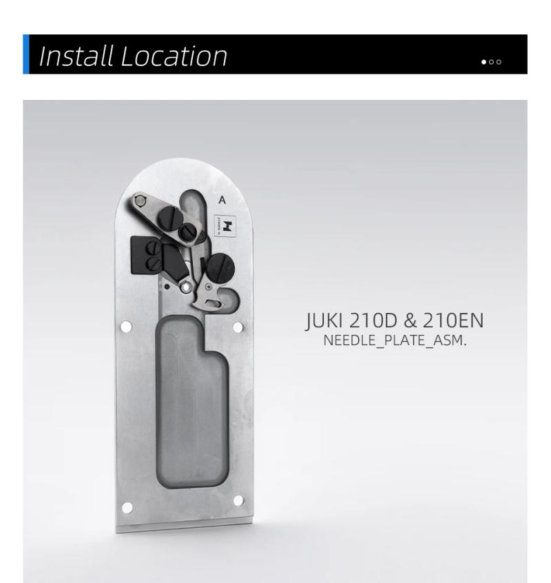 Description Picture 5 of itemThread Knife For Industrial Pattern Sewing Machine AMS-210D 210EN